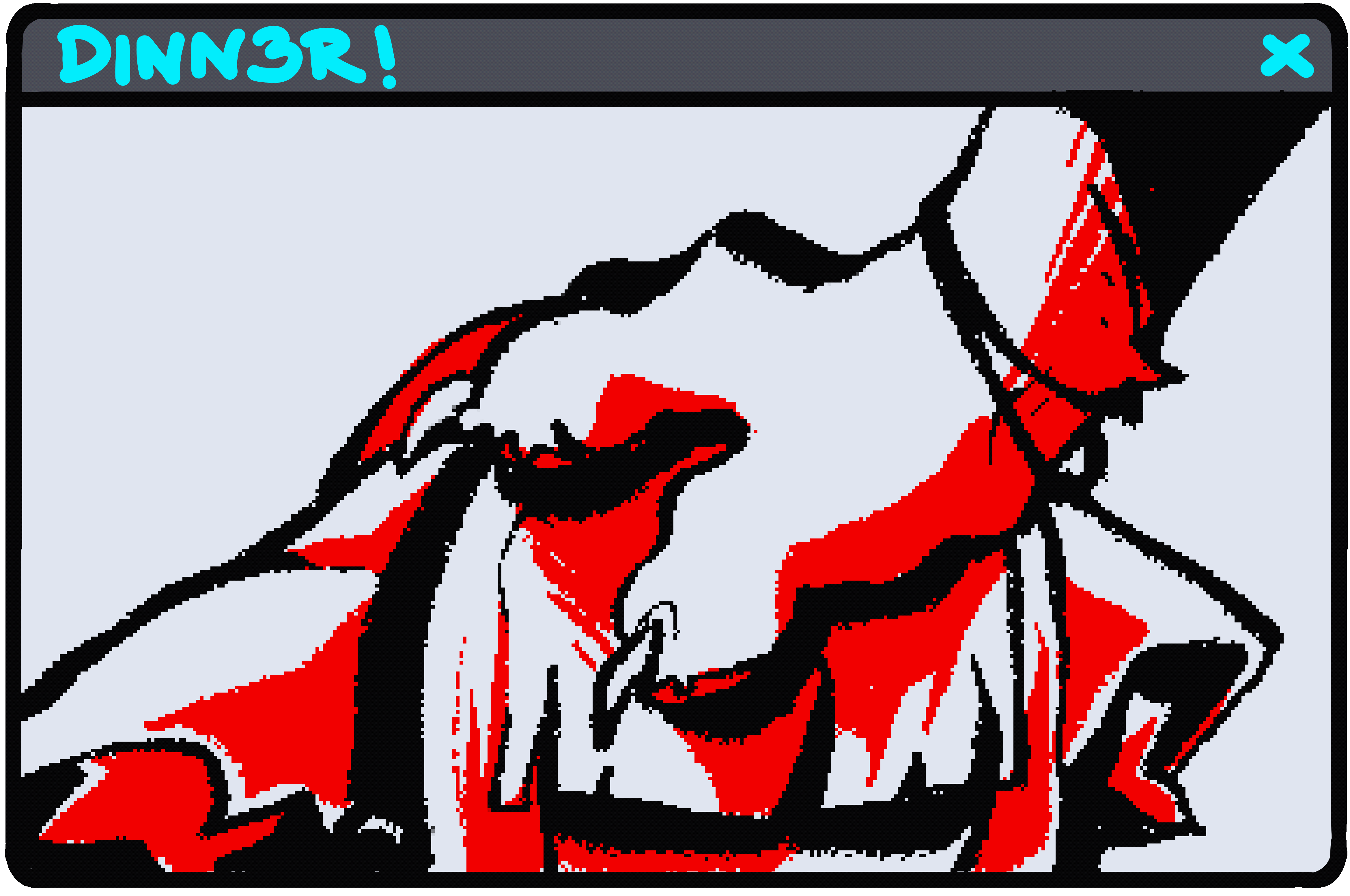 hand petting head of cat illustrated gif